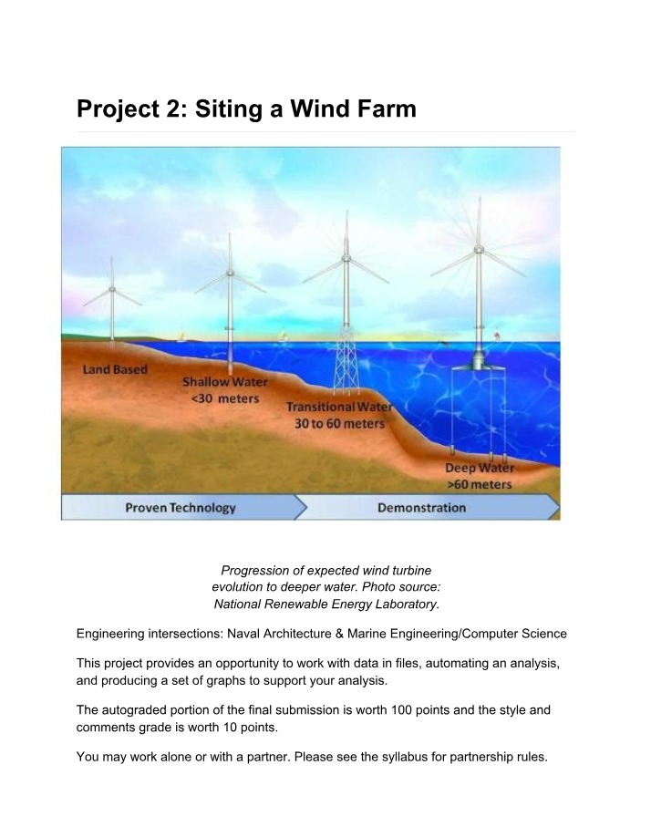 Wind Farm Siting - Data Visualization and Analysis