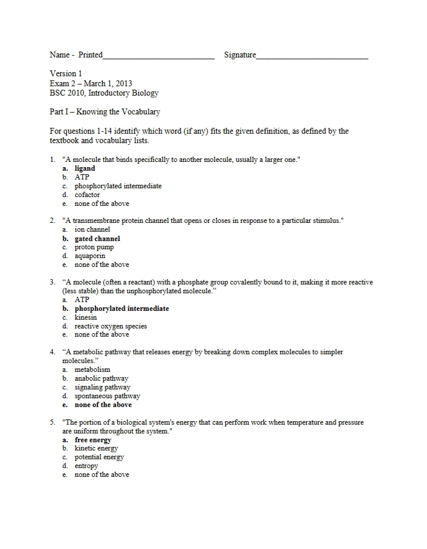 Secondary Mastery Evaluation