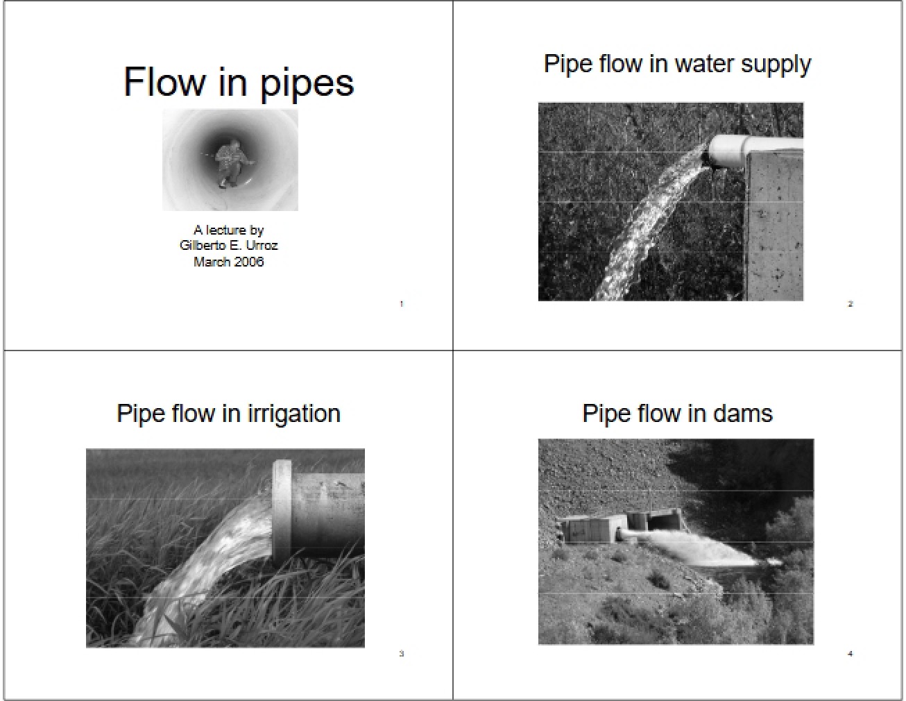 Pipe Flow