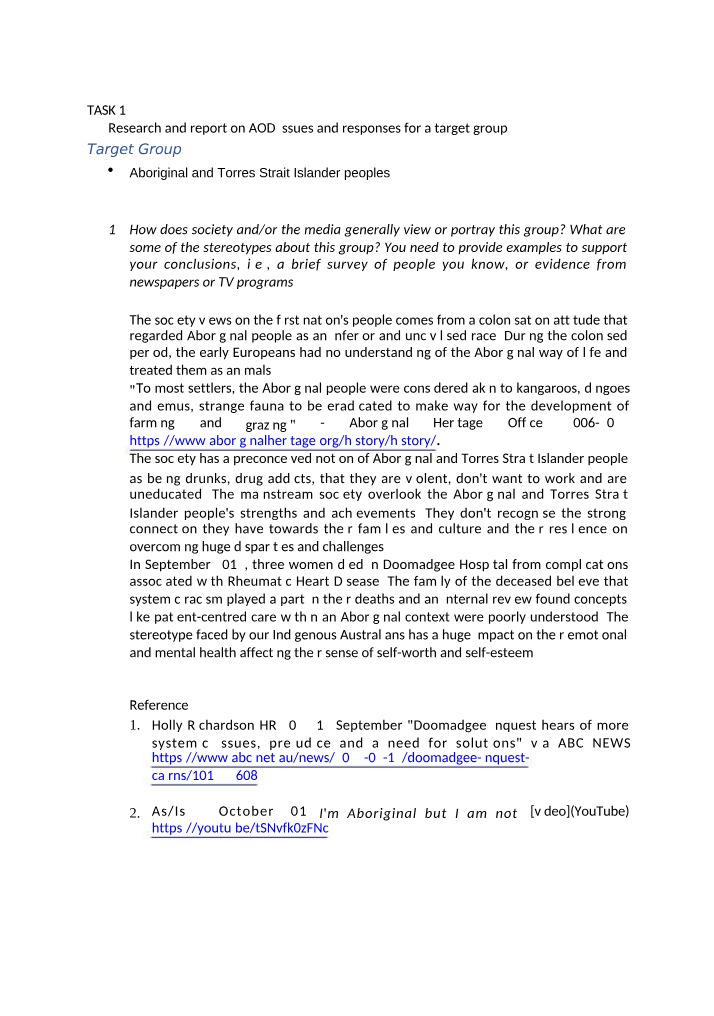 Cluster 4 Written Assignment