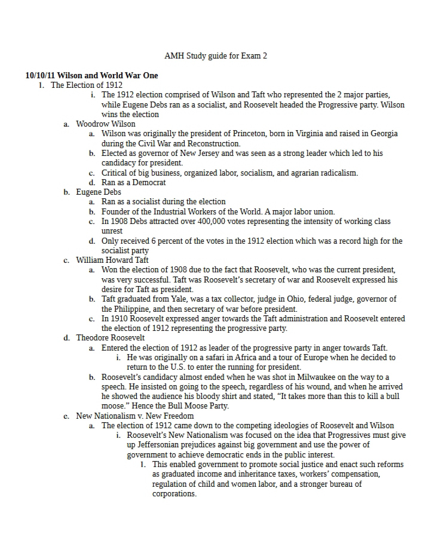 Comprehensive Subject Guide