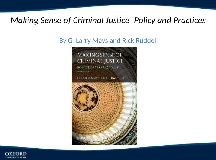 Sentencing - Chapter 7