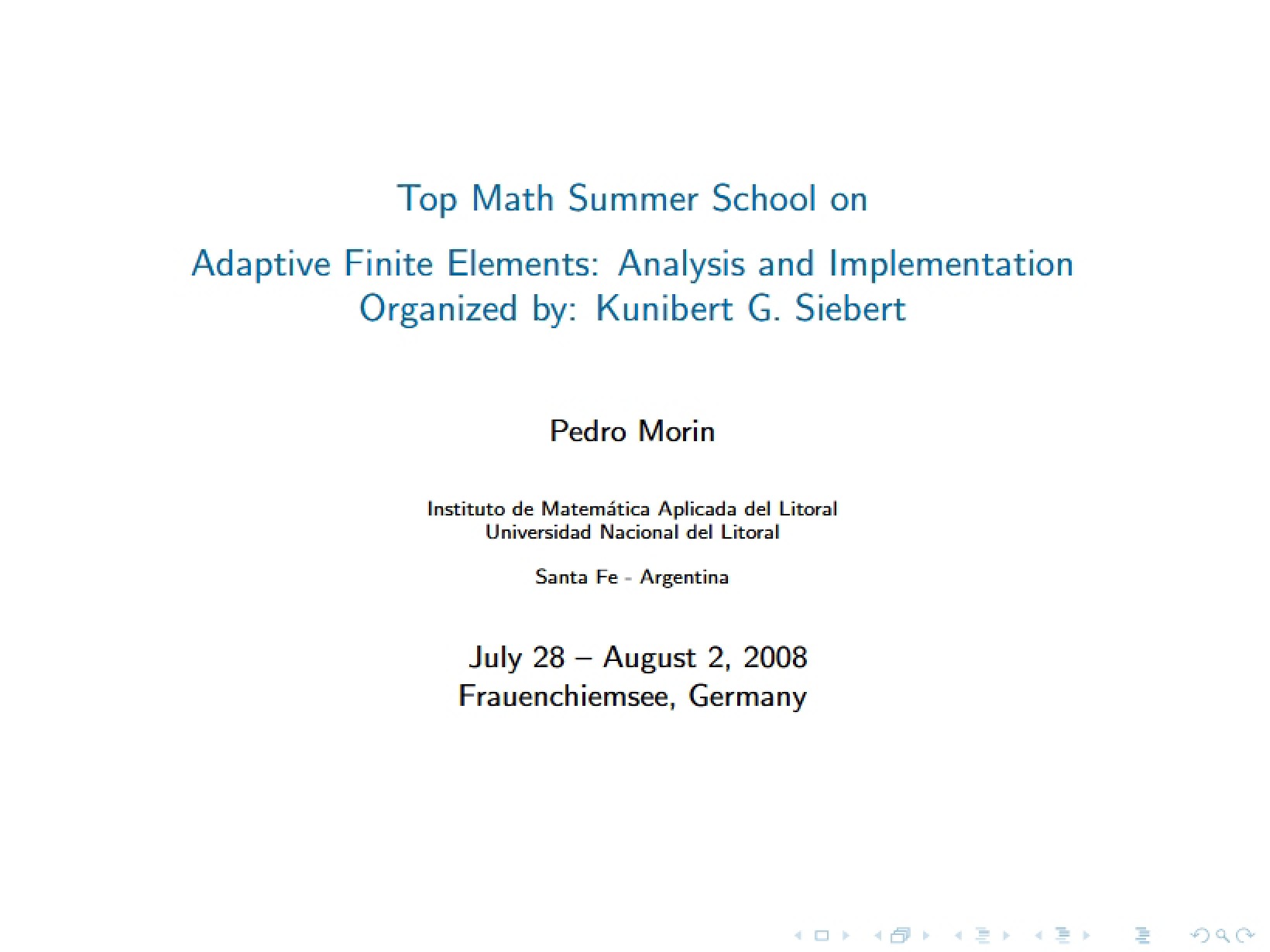 Finite Elements Adaptive