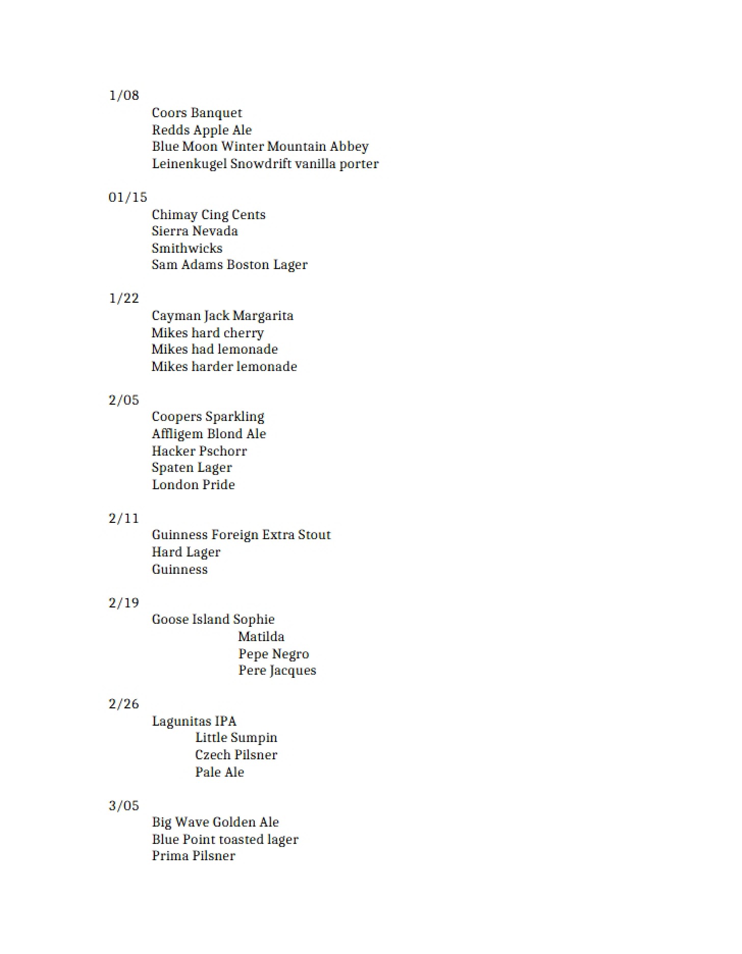 Class Summary Records