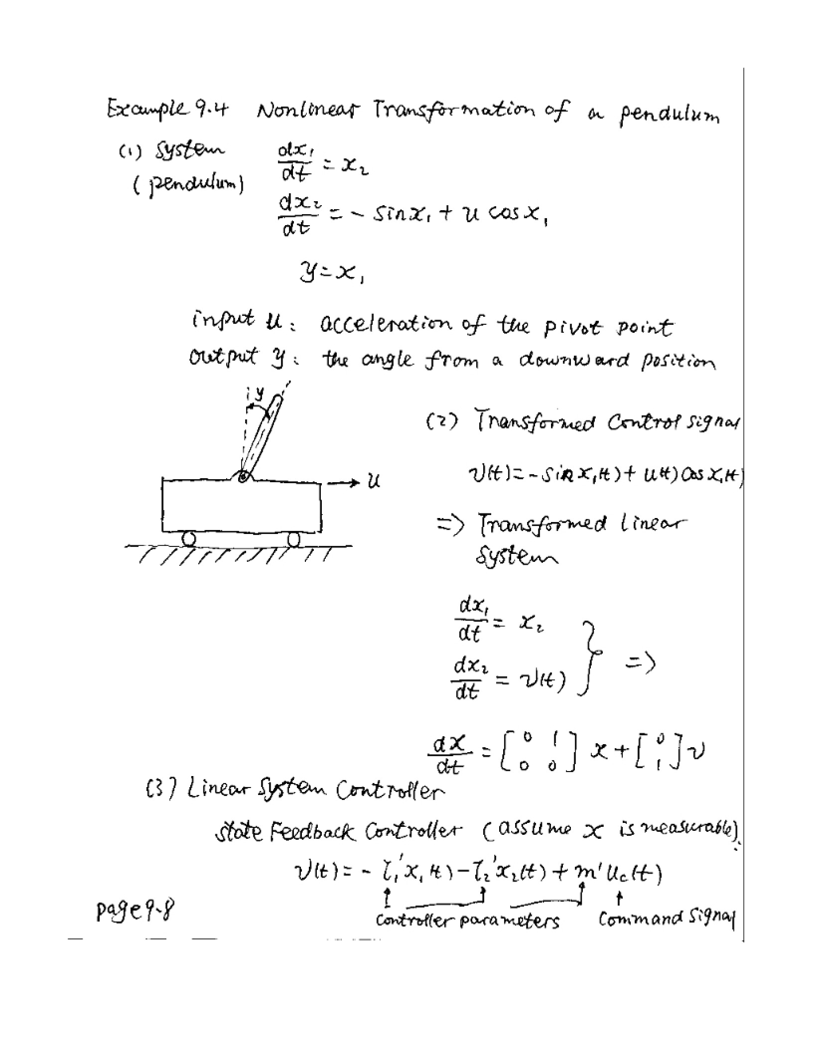 Notes from Lecture