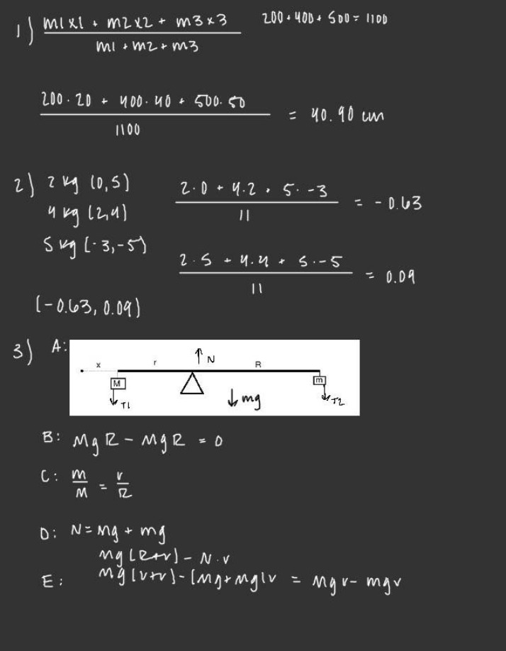 Worksheet from July 10