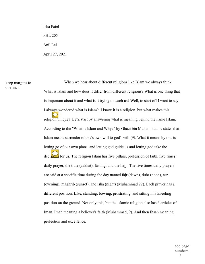 World Religions Paper 3