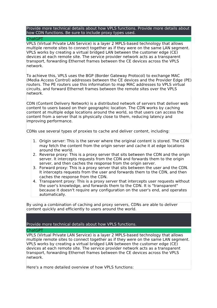 Virtual Private LAN - A Detailed Overview of How VPLS Works