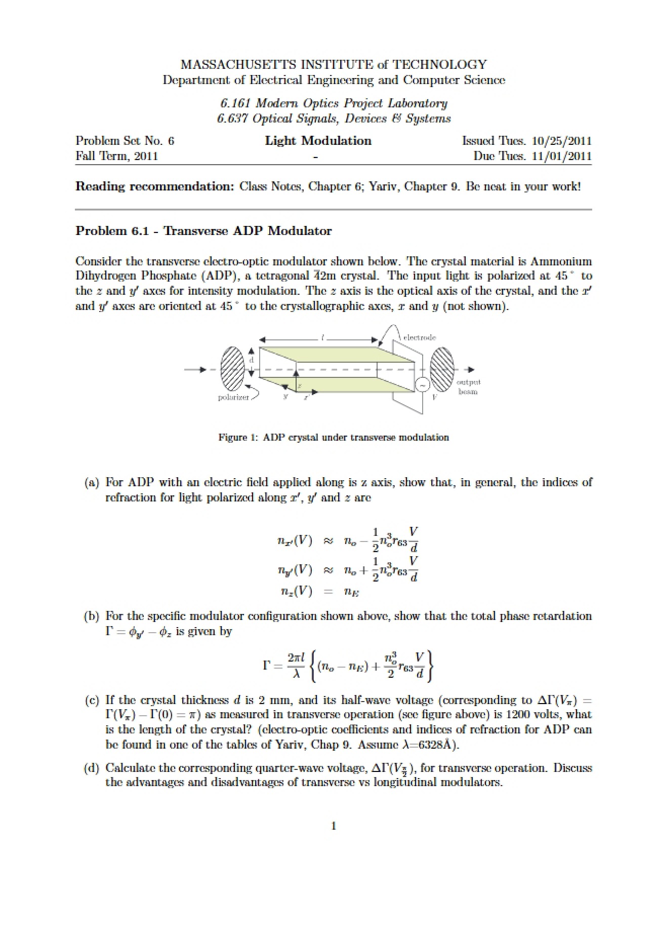 ADP Modulator (Transverse)