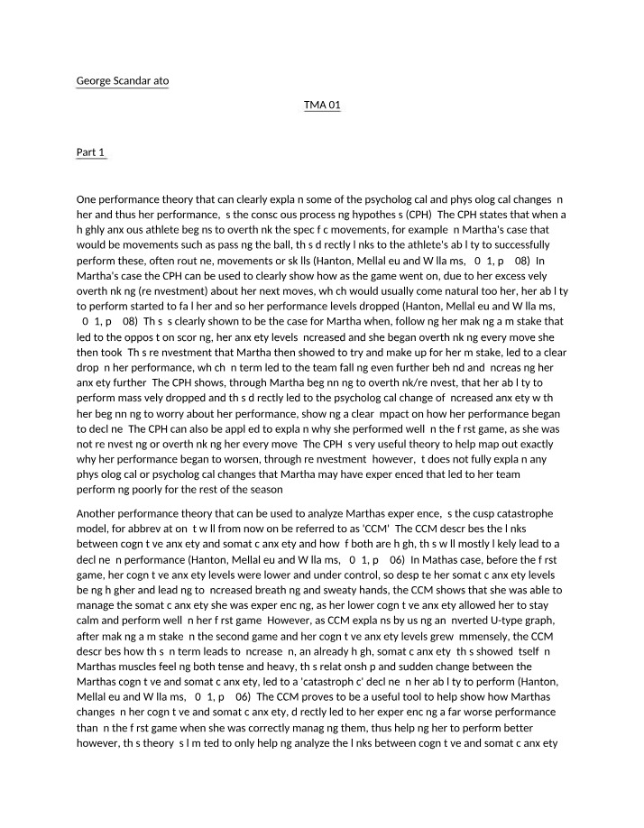 Conscious Processing Hypothesis and the Cusp Catastrophe Model