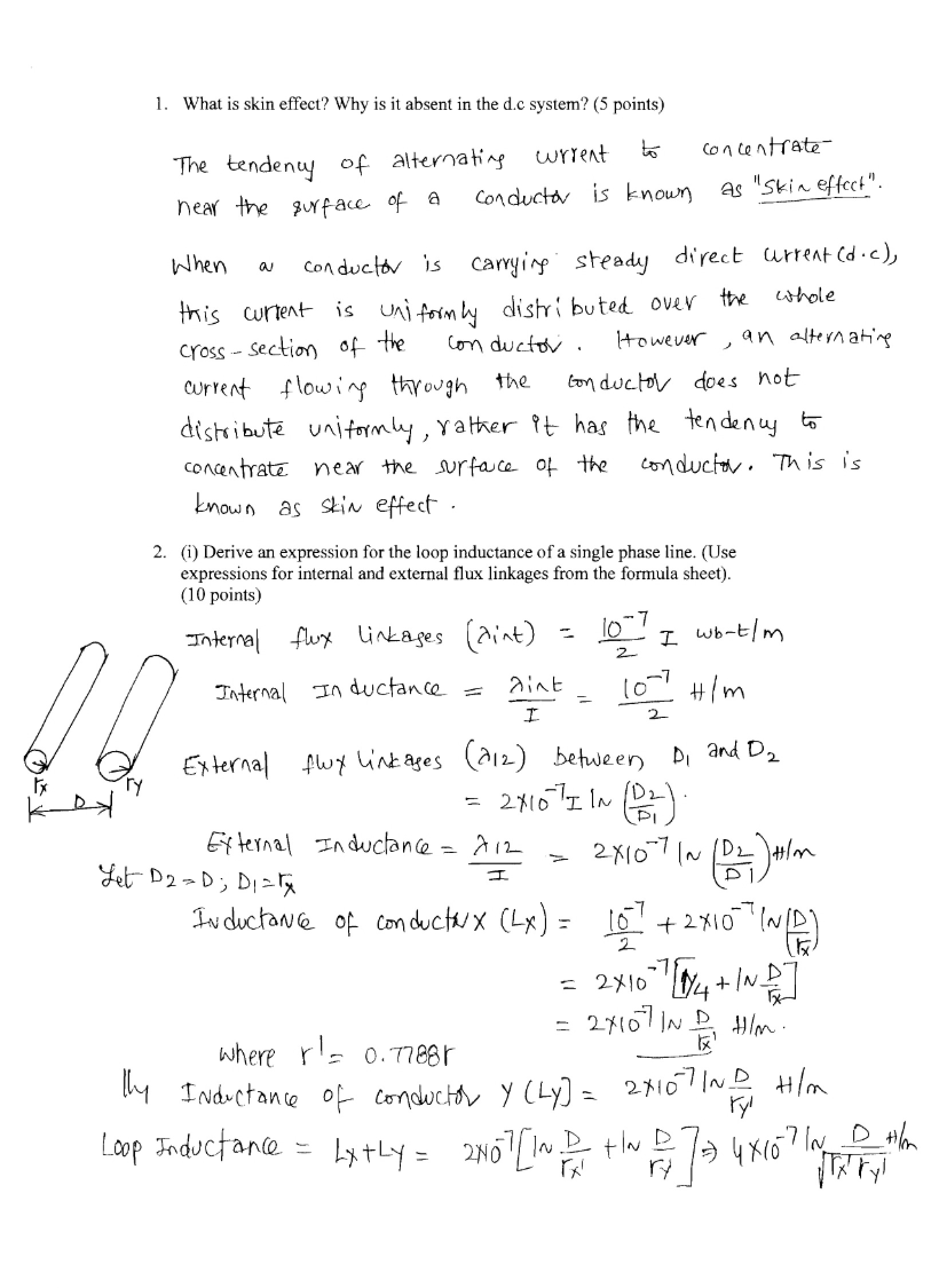 Power Systems Quiz