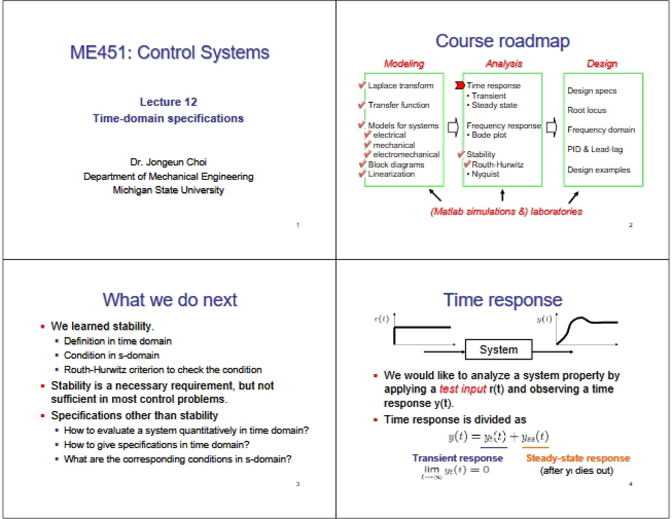 Systems of Control