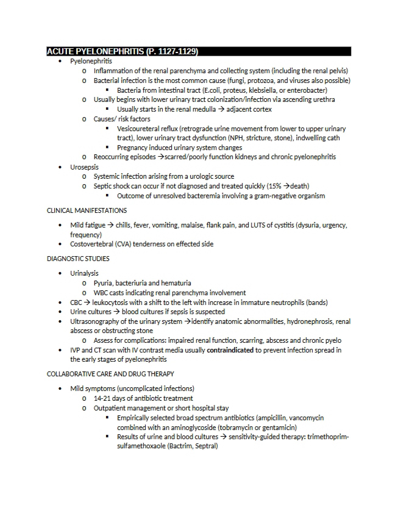 Understanding Acute Pyelonephritis