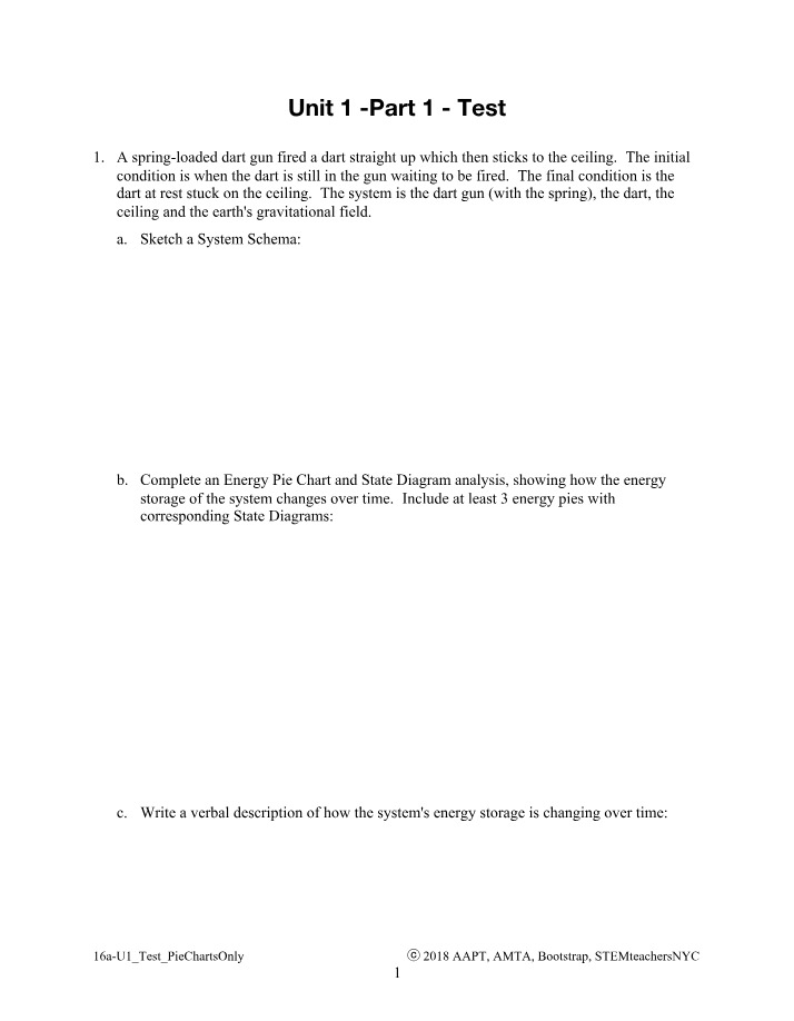 Analysis of Energy Pie Charts and State Diagrams