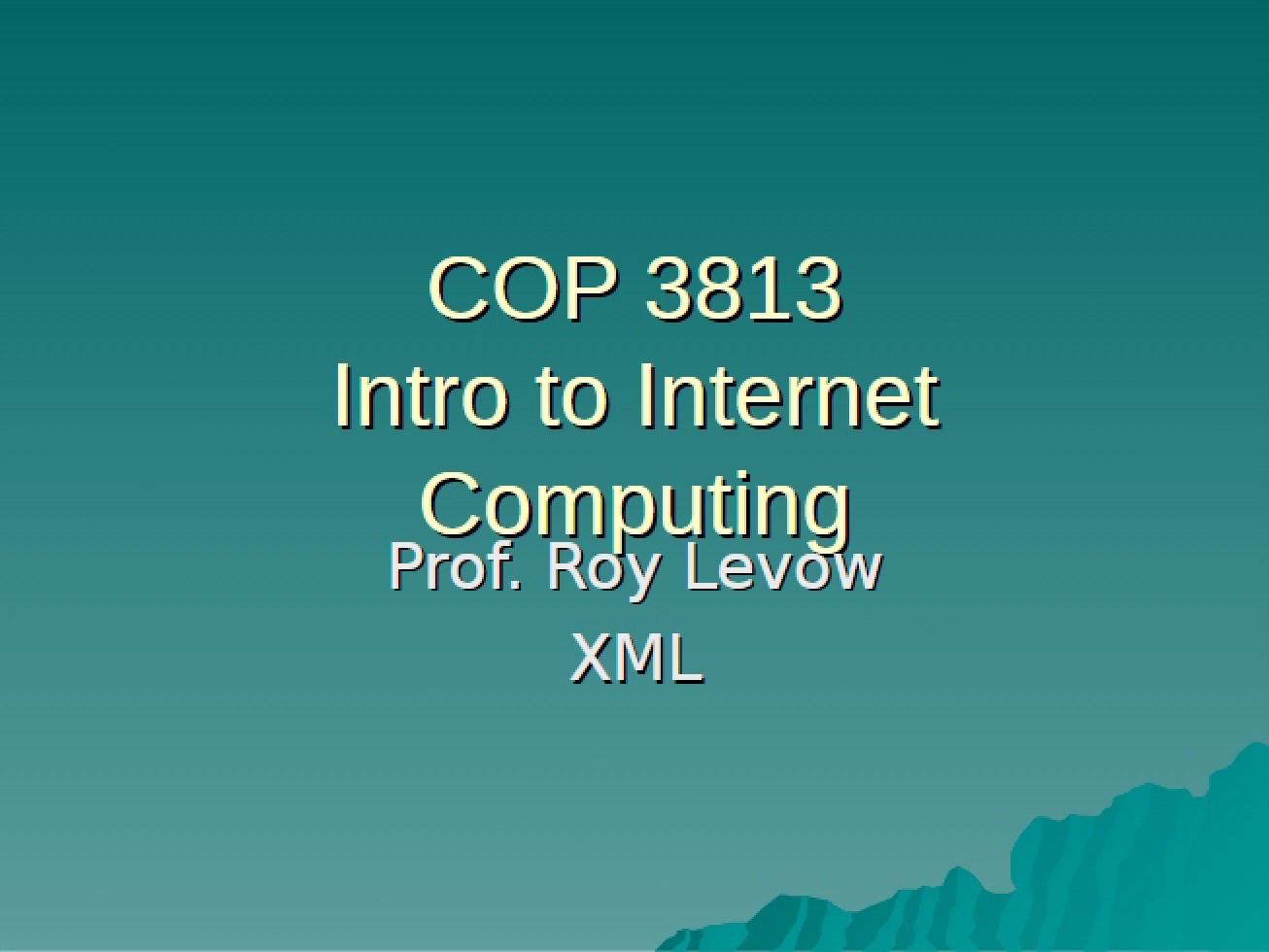 XML Concepts