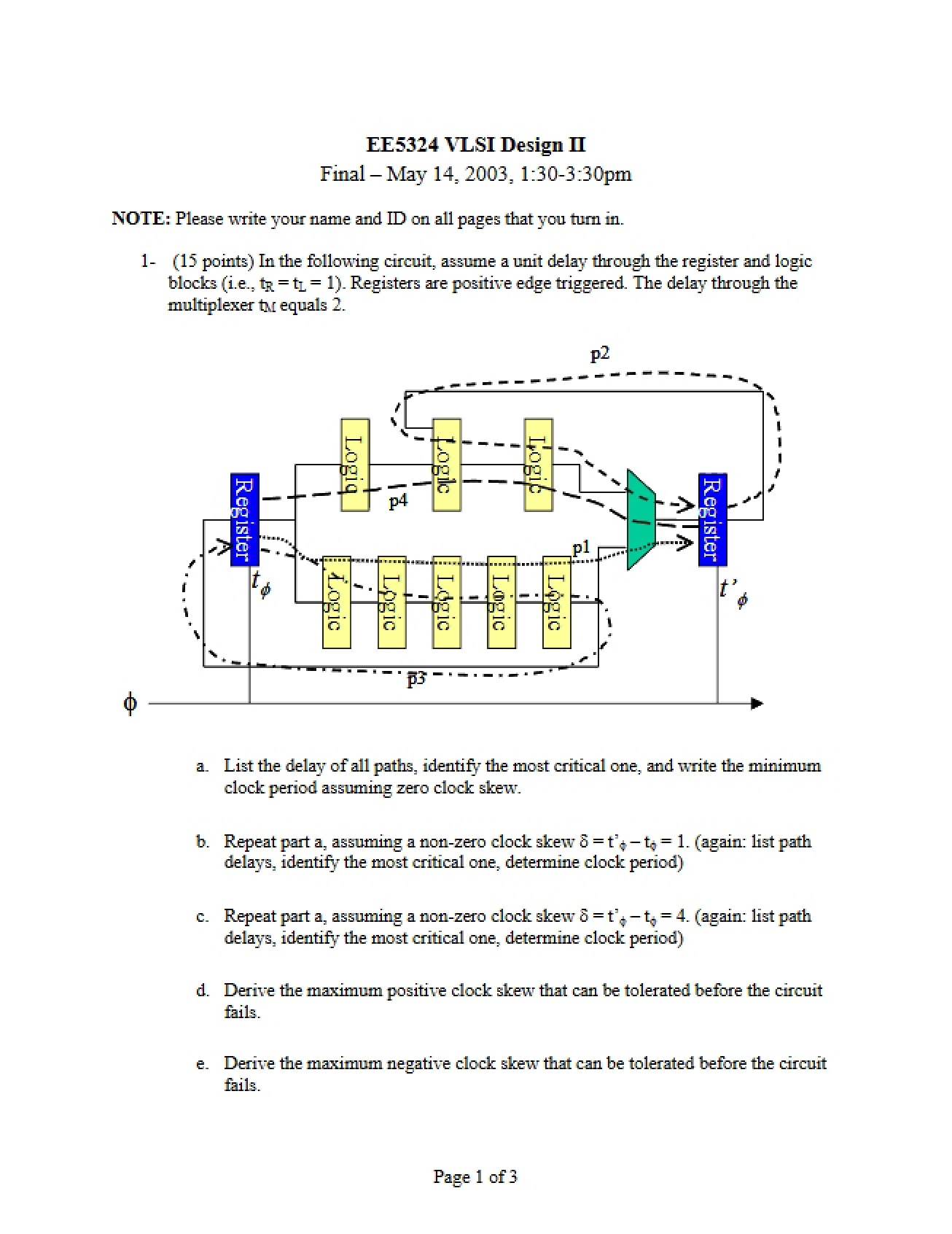 Second Course in VLSI Design