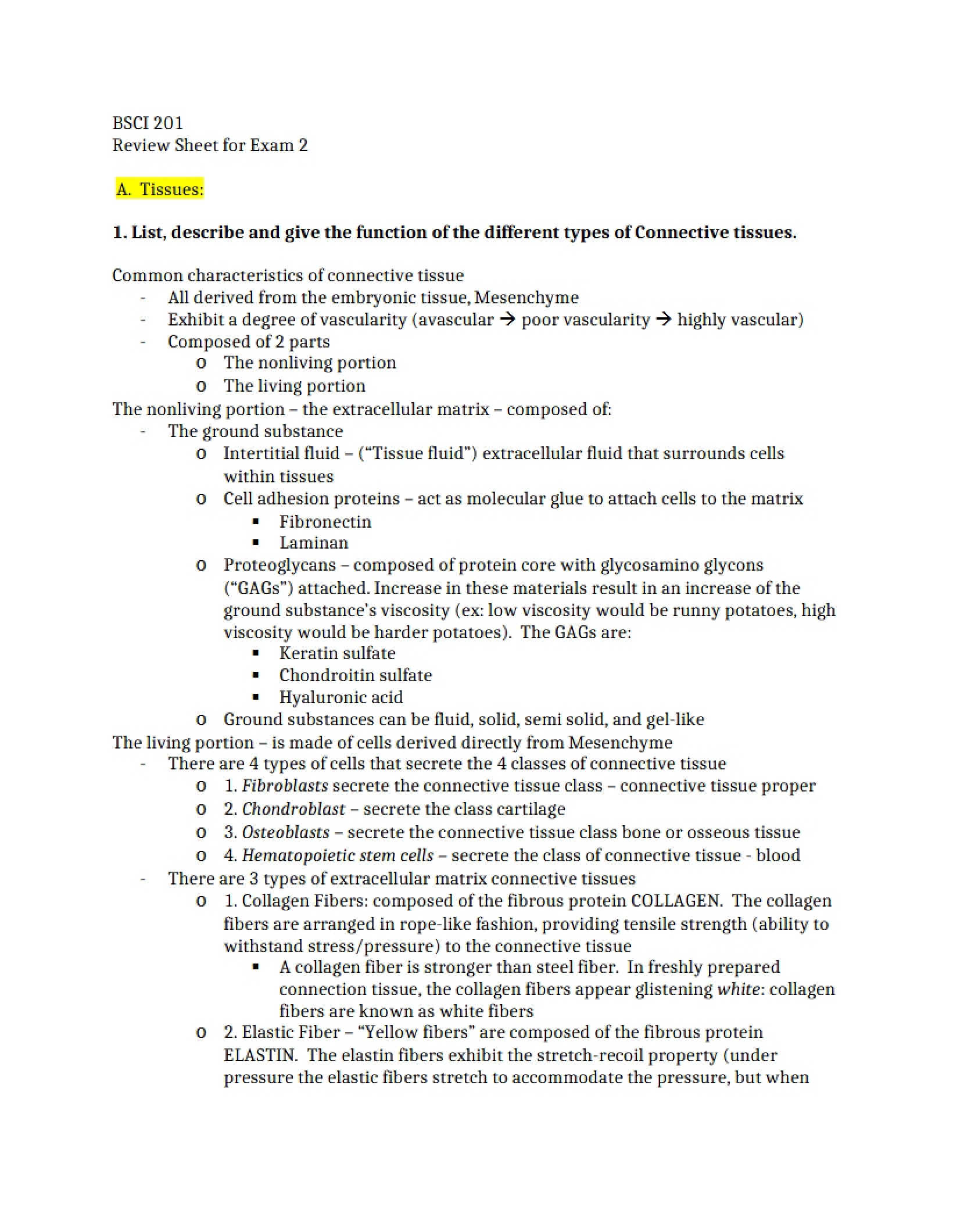 Second Examination