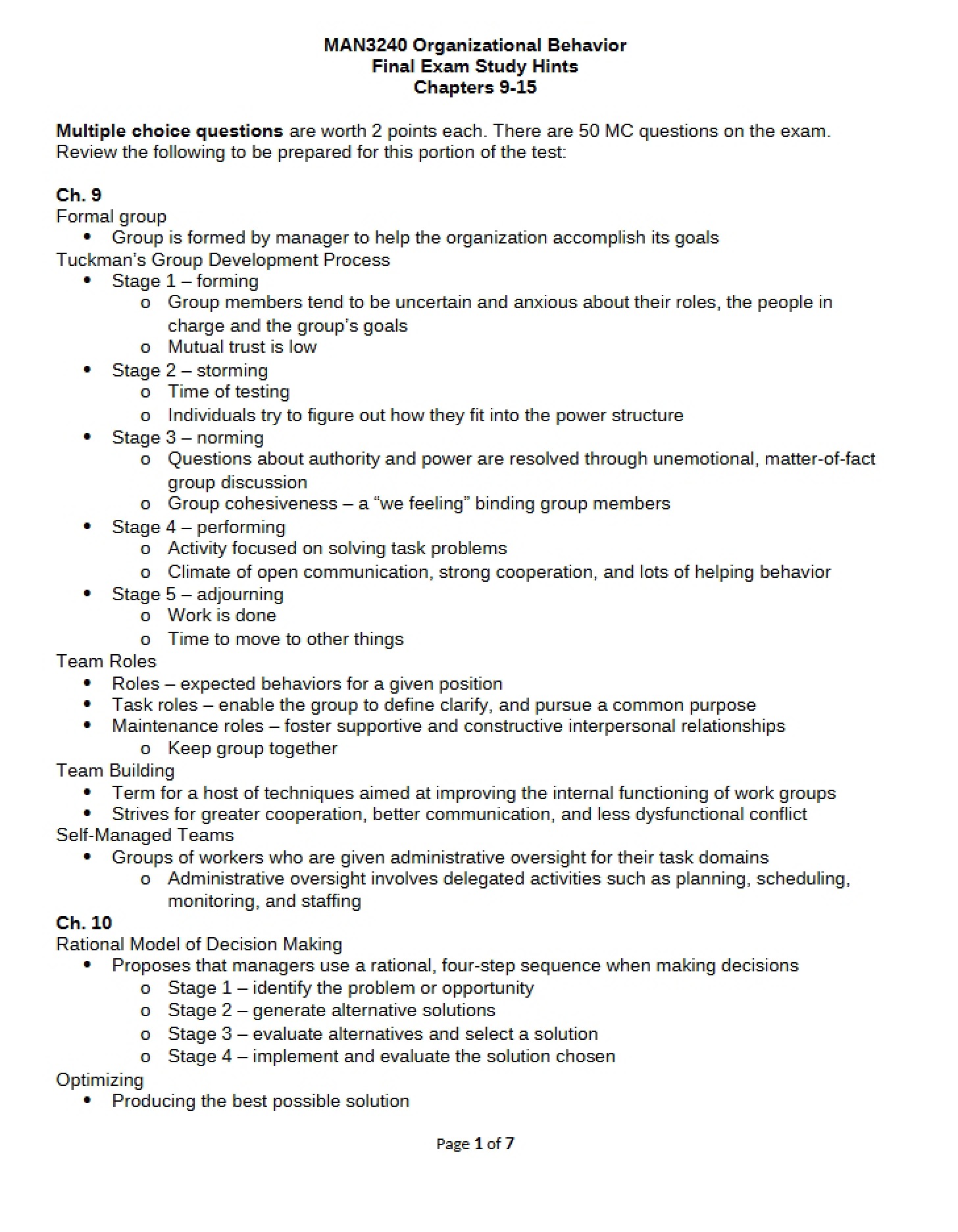 Final Course Assessment