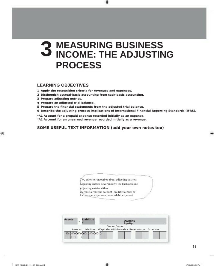Chapter 3 Workbook
