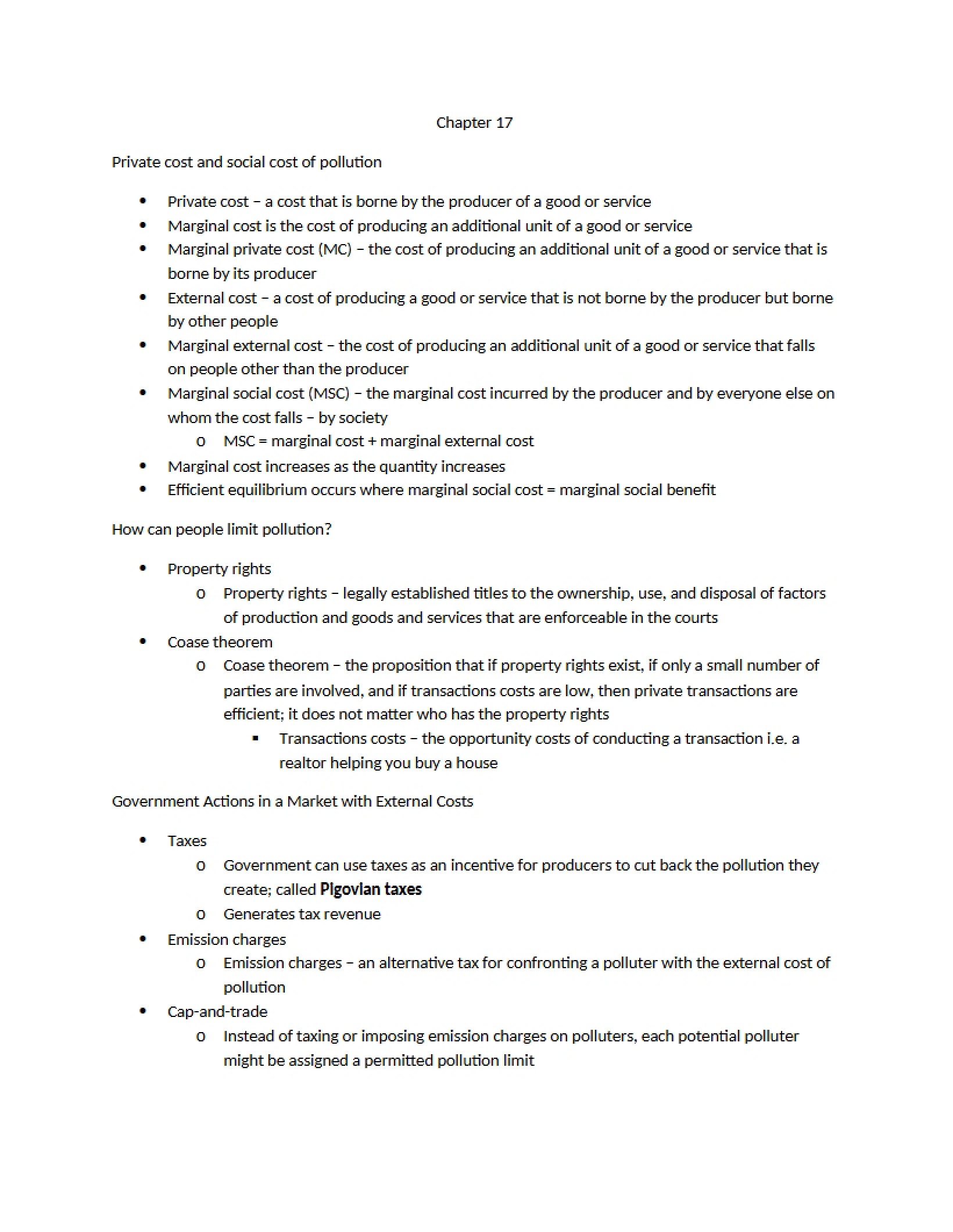 Microecon Chapter 17