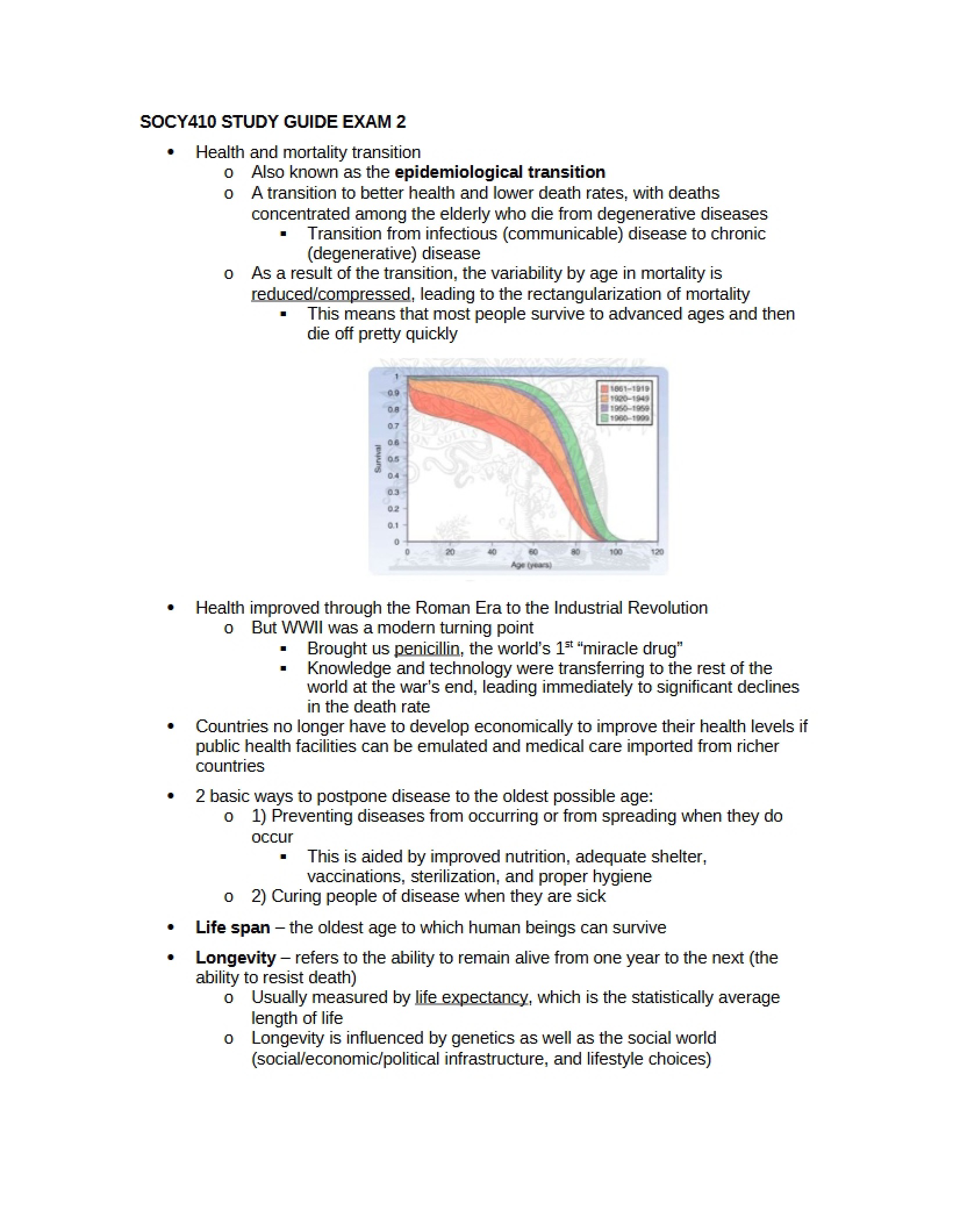 Preparation Guide for Exam 2
