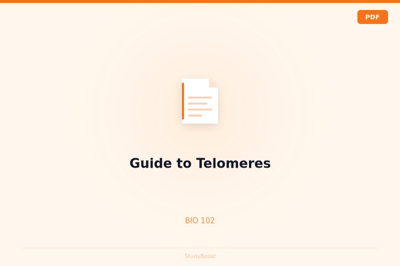 Guide to Telomeres