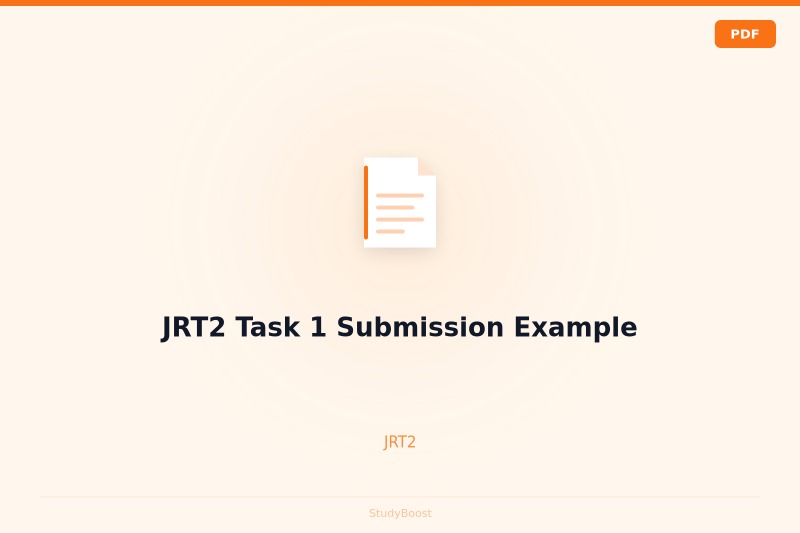JRT2 Task 1 Submission Example