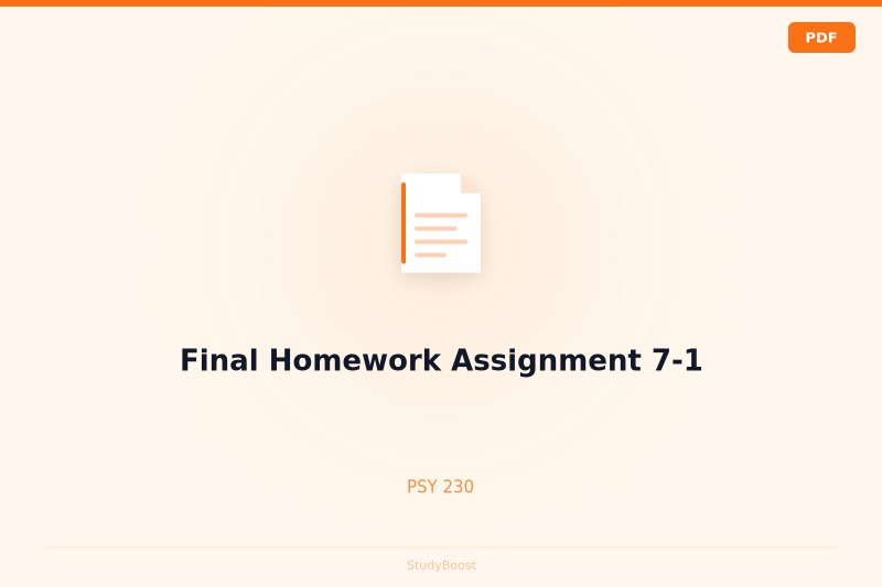 Final Homework Assignment 7-1