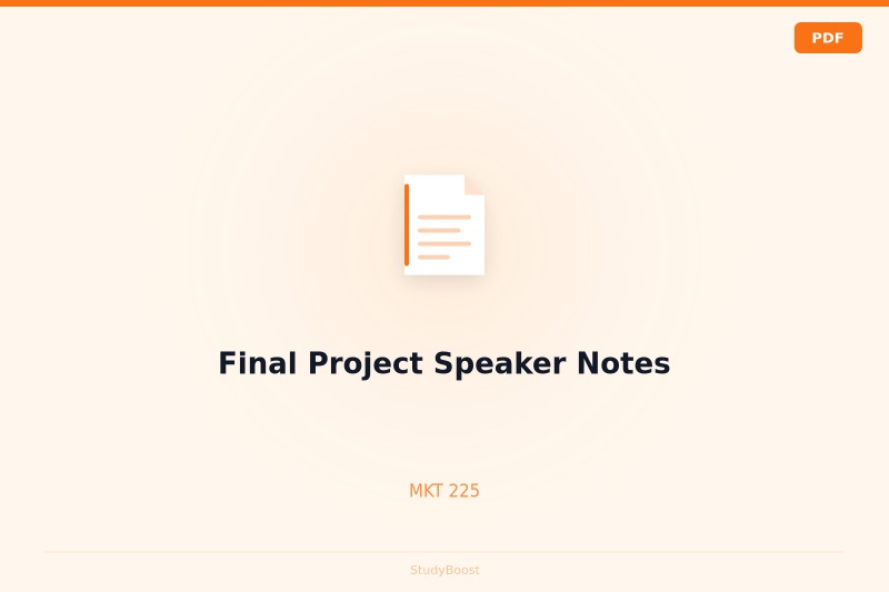 Final Project Speaker Notes