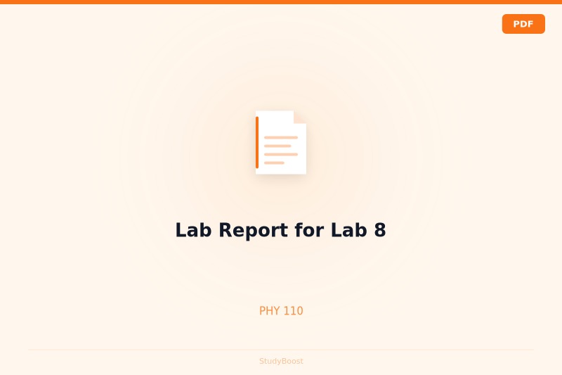 Lab Report for Lab 8