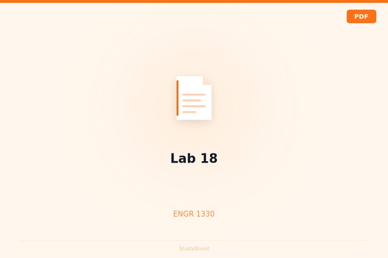 Lab 18