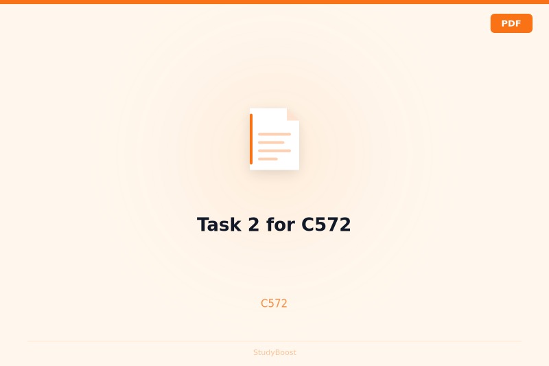 Task 2 for C572