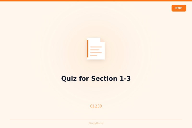 Quiz for Section 1-3