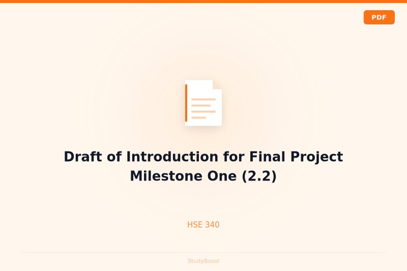 Draft of Introduction for Final Project Milestone One (2.2)