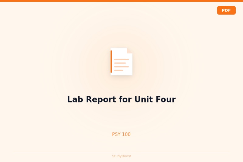 Lab Report for Unit Four