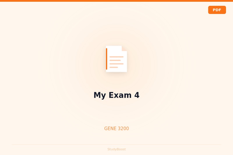My Exam 4