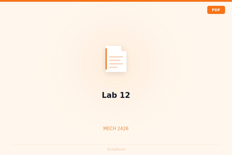 Lab 12
