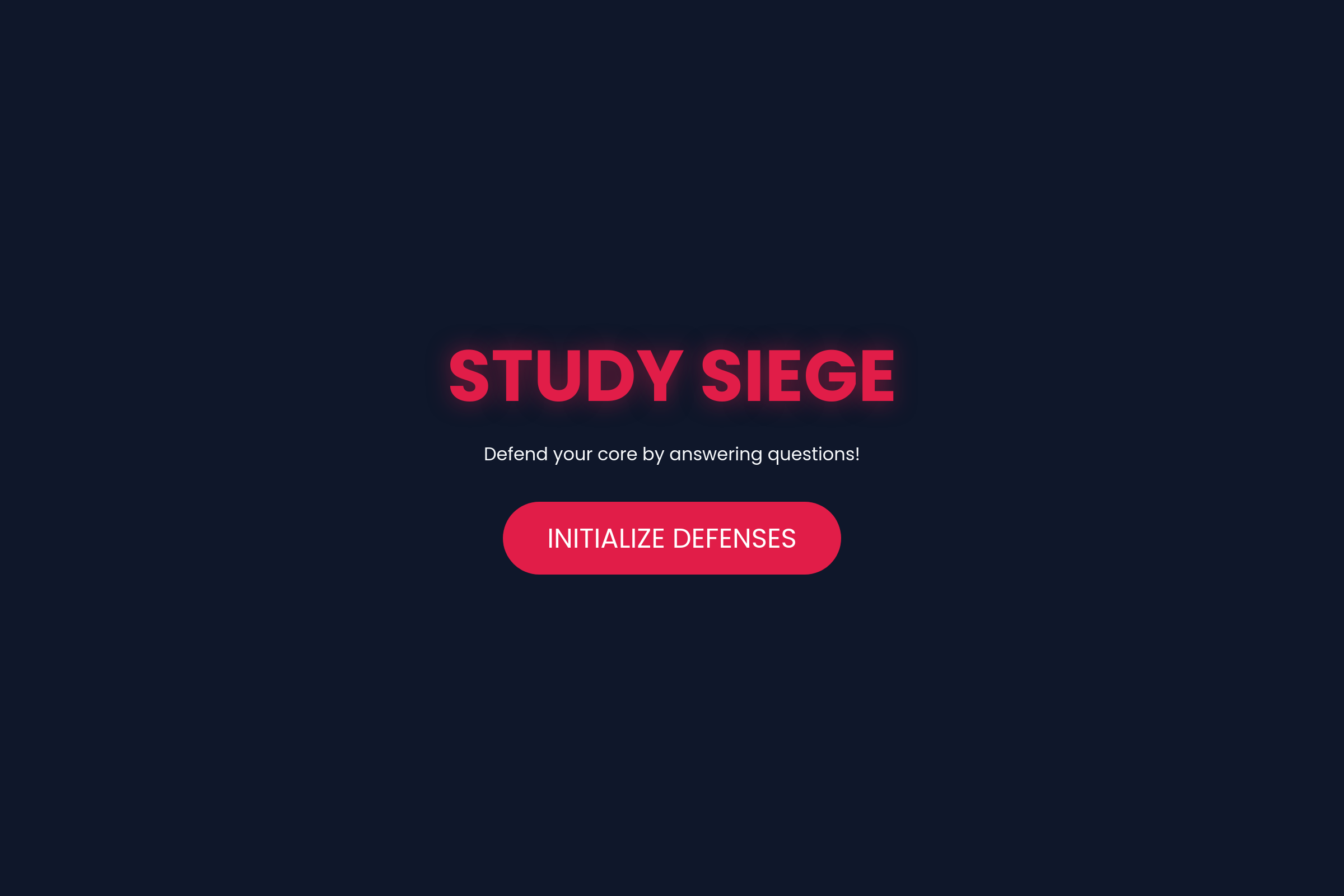 Study Siege mini app
