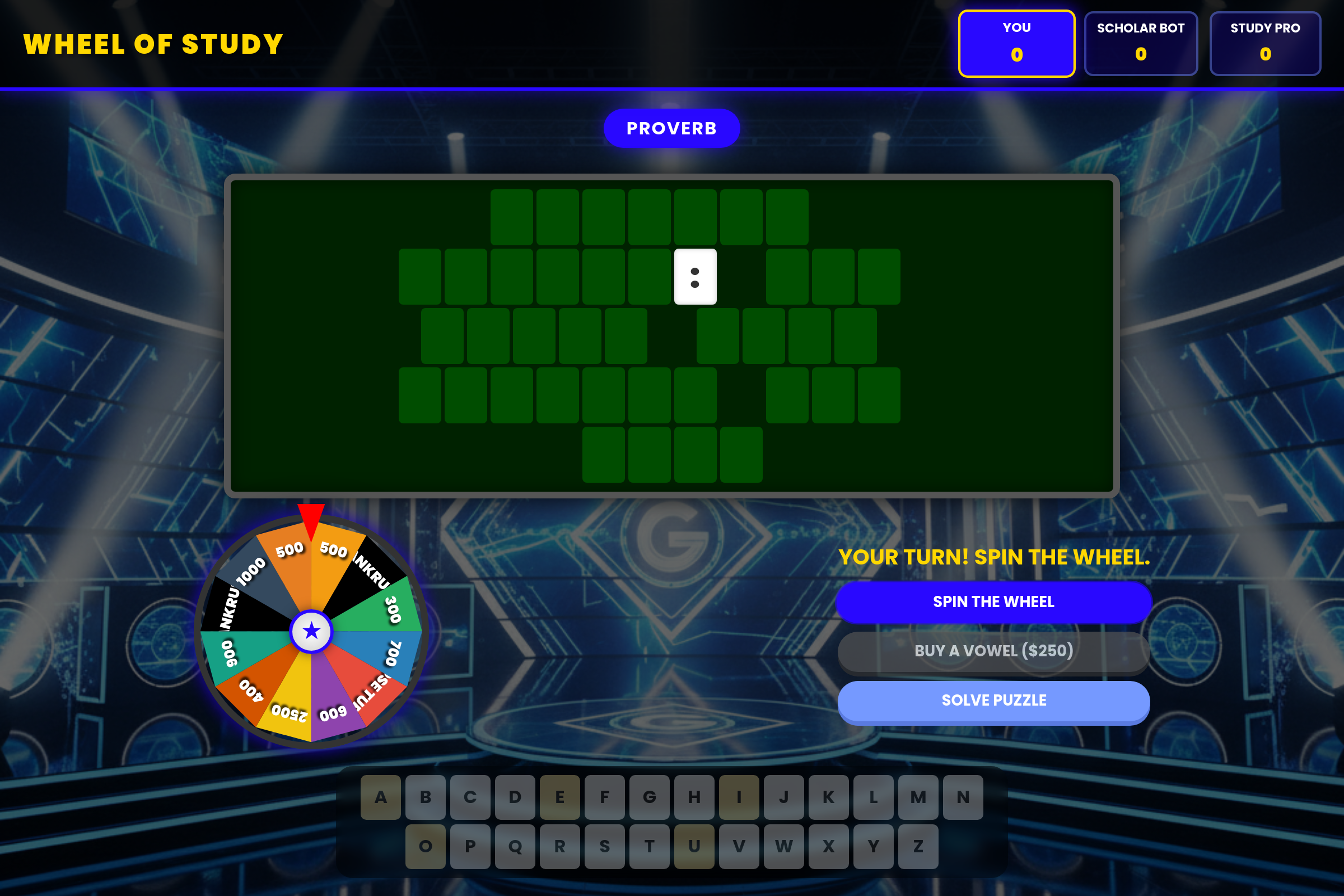 Spin Scholar mini app