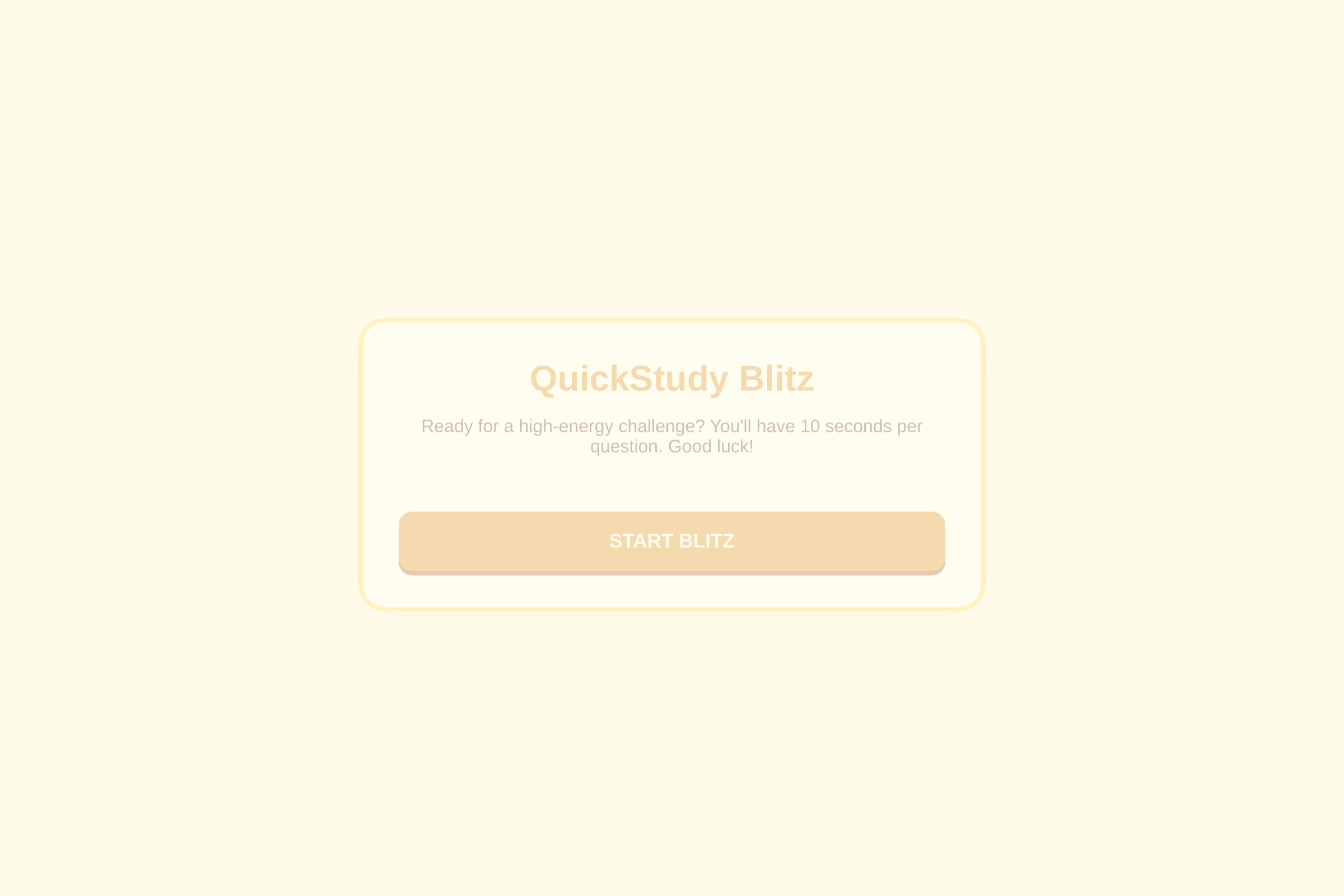 QuickStudy Blitz mini app