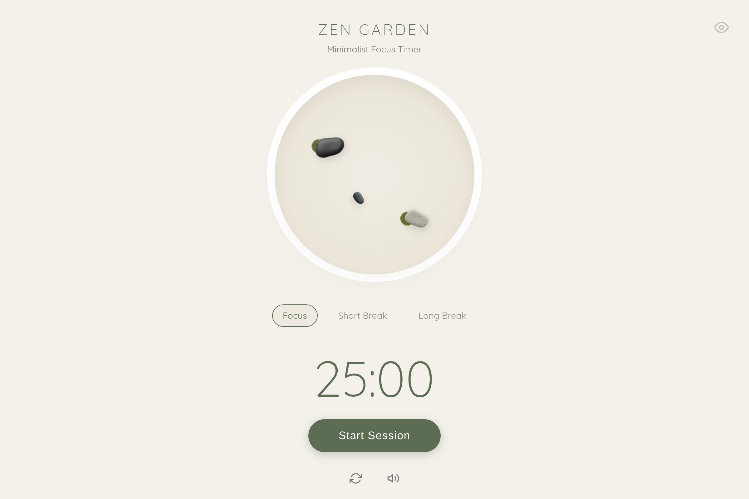 Zen Focus mini app