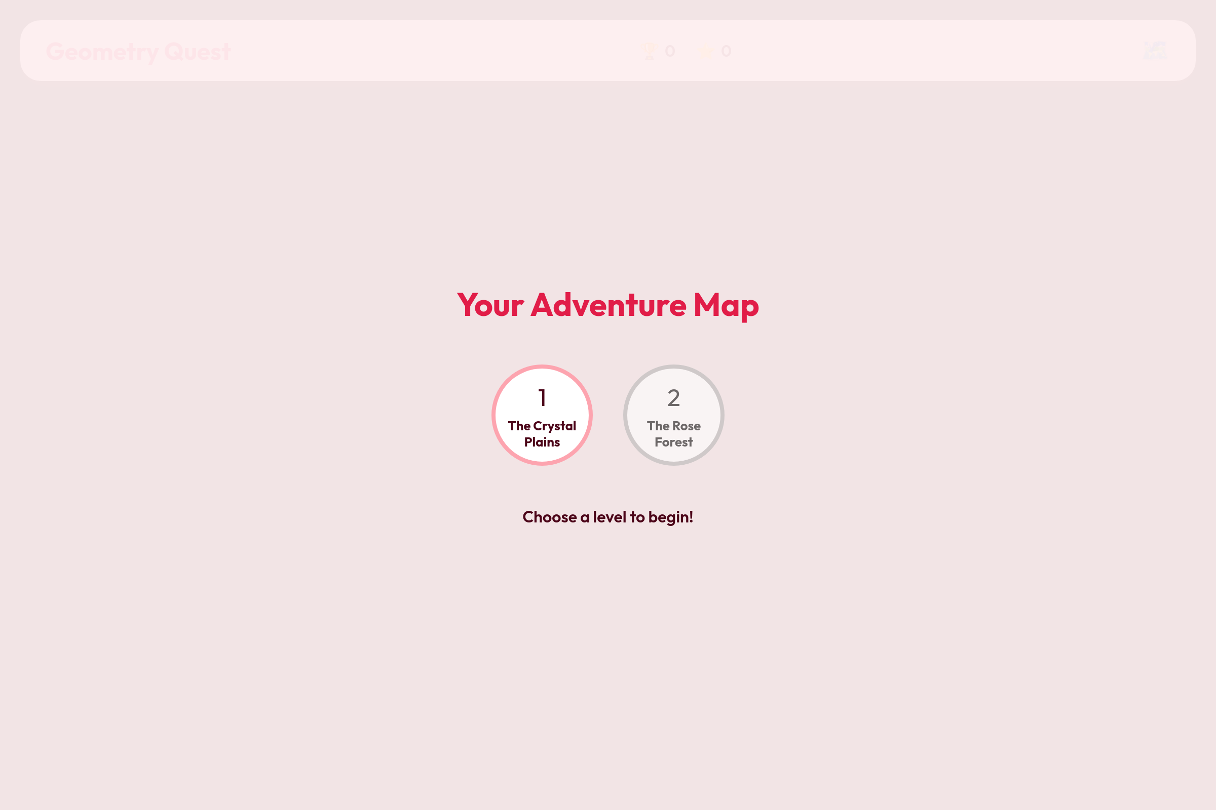 Math Quest Adventure mini app