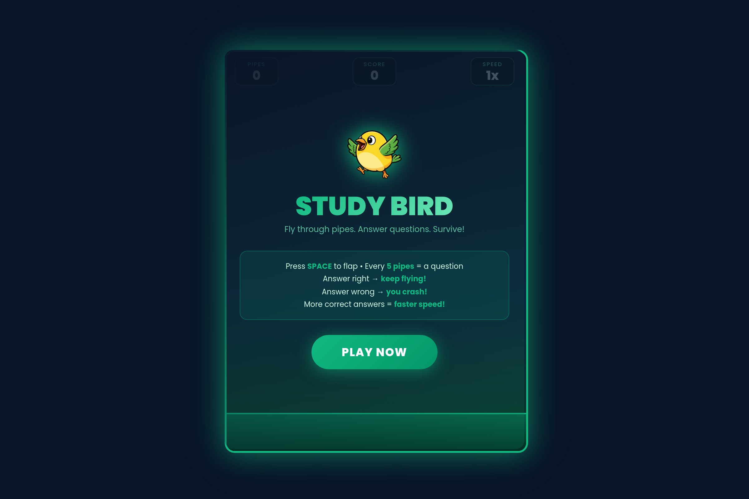 Brainy Bird mini app