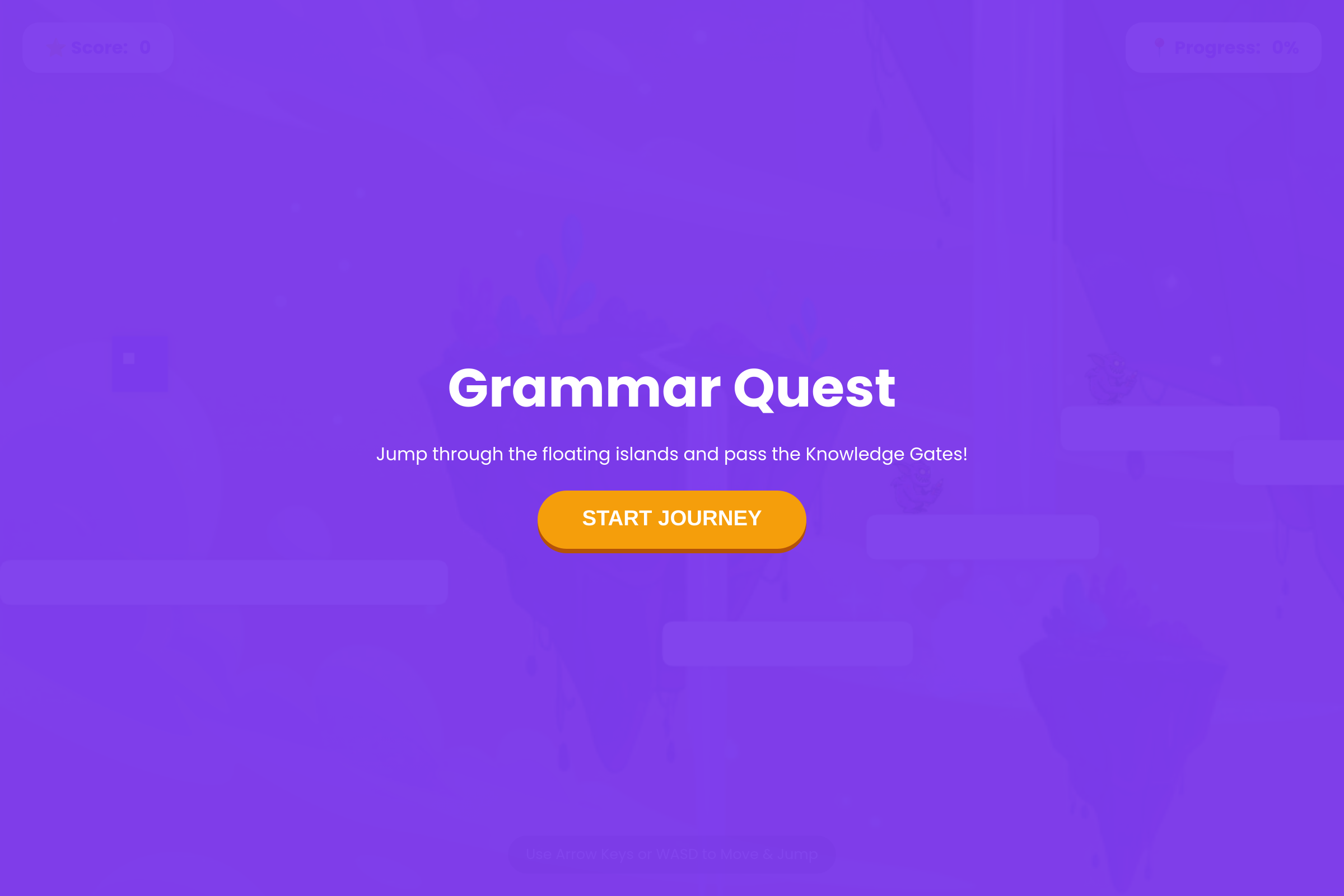 Grammar Jumps mini app