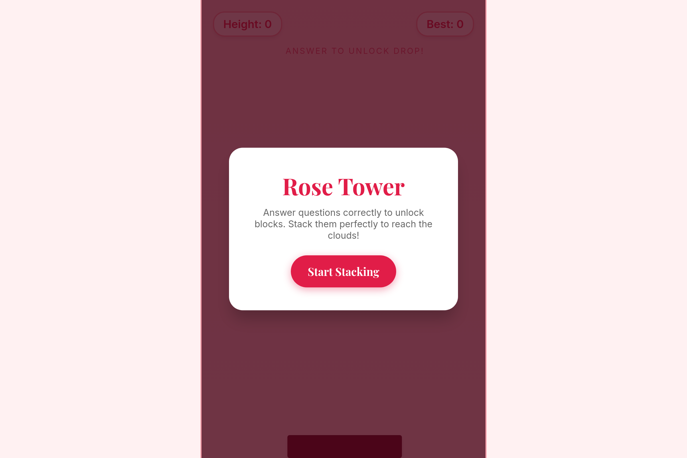 Block Blitz mini app