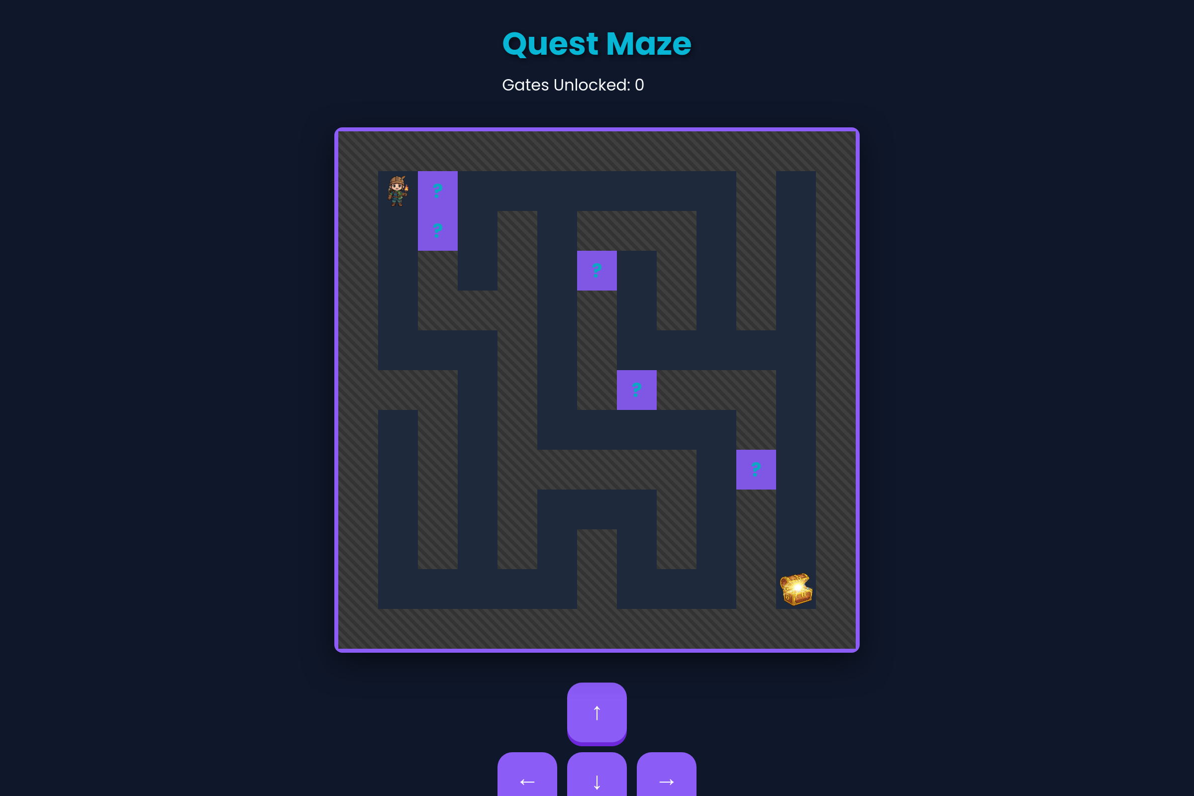 Quest Maze (copy) mini app