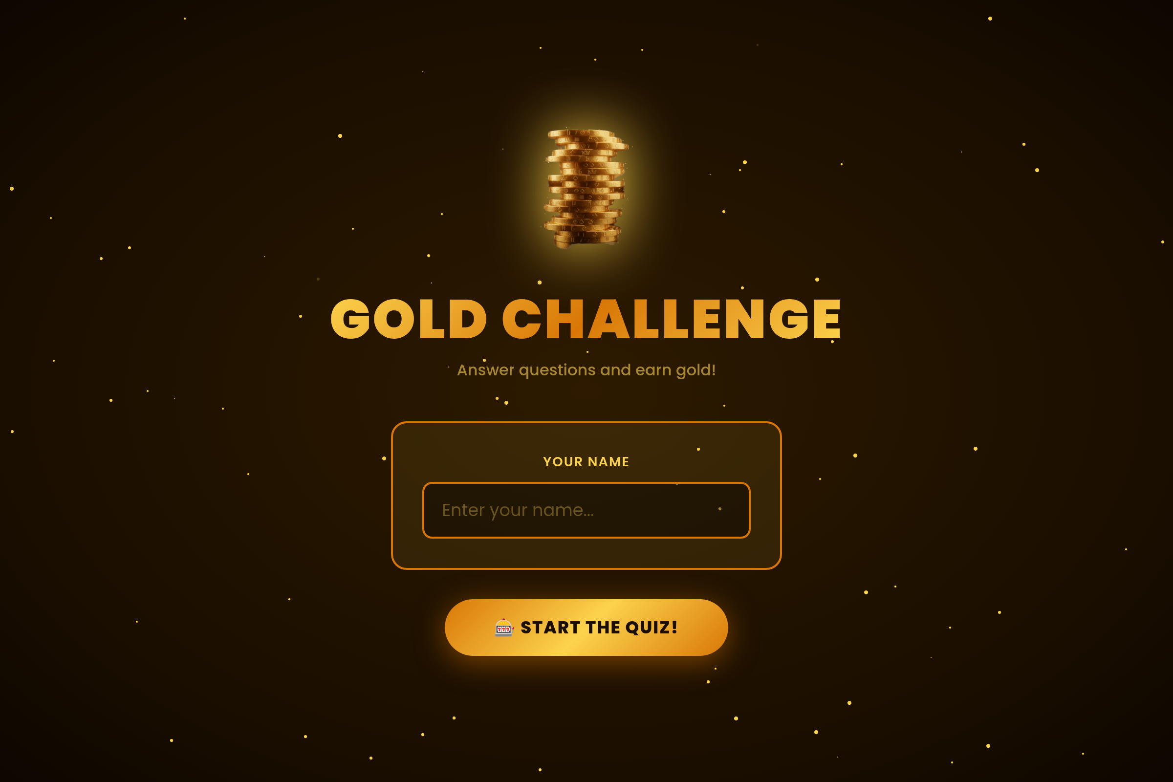 Gold Challenge mini app