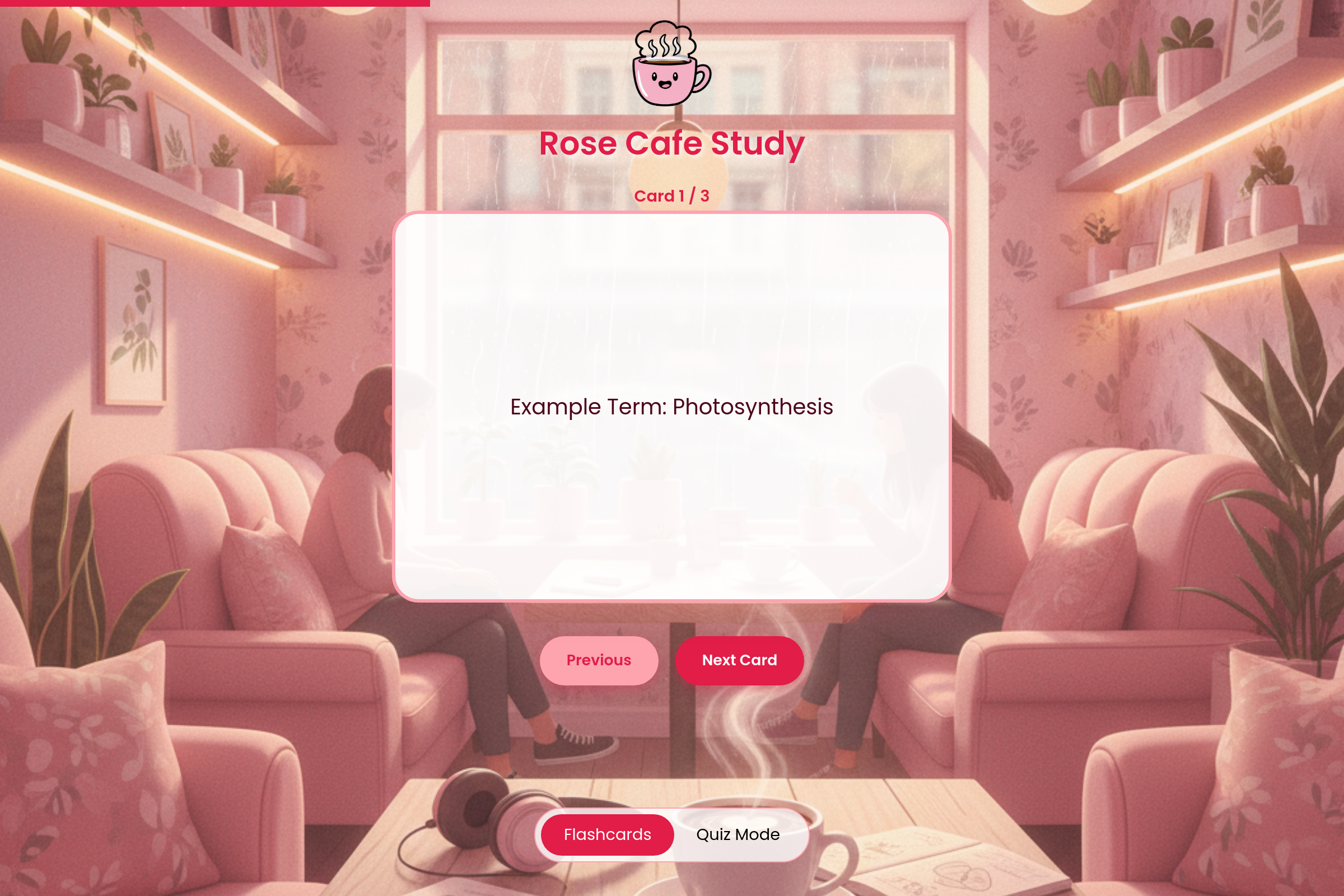 Cafe Study mini app