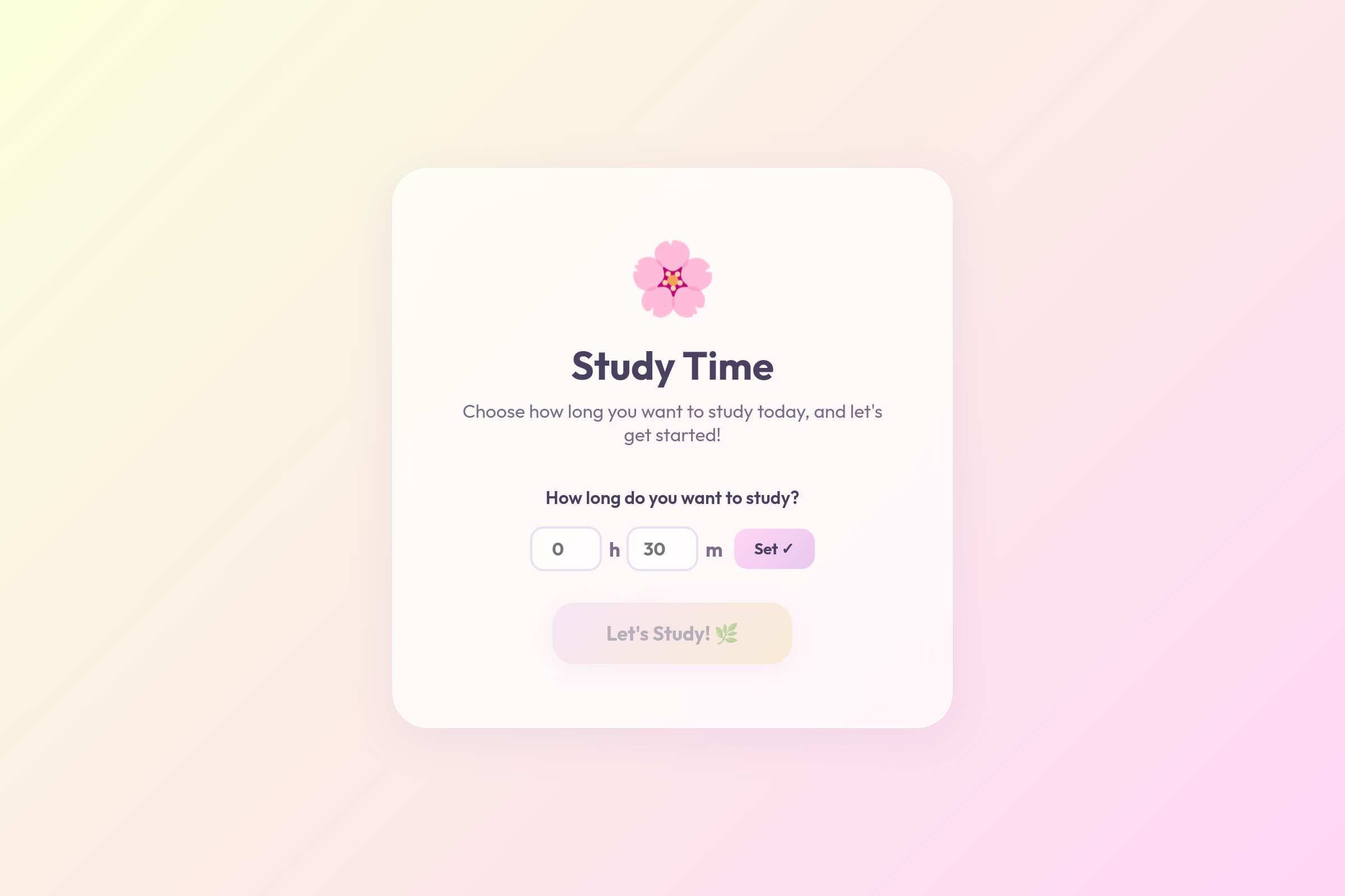 Study timer,quiz and games mini app