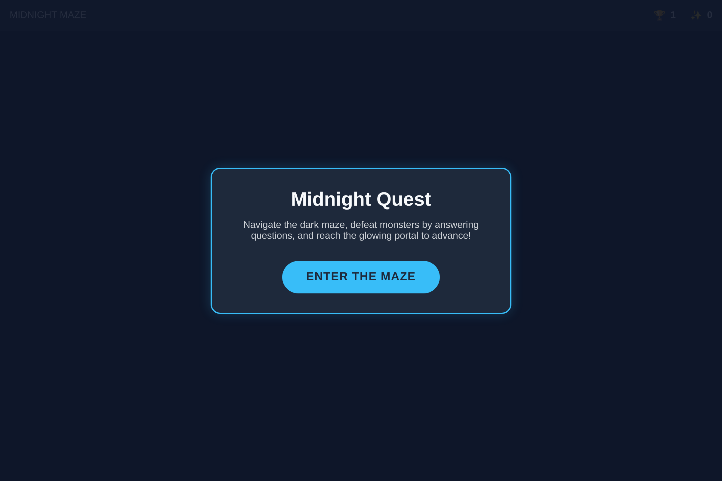 Maze Quest mini app